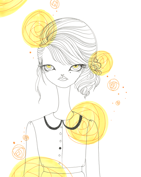 The Art of Fashion Illustration - Who is that Blonde